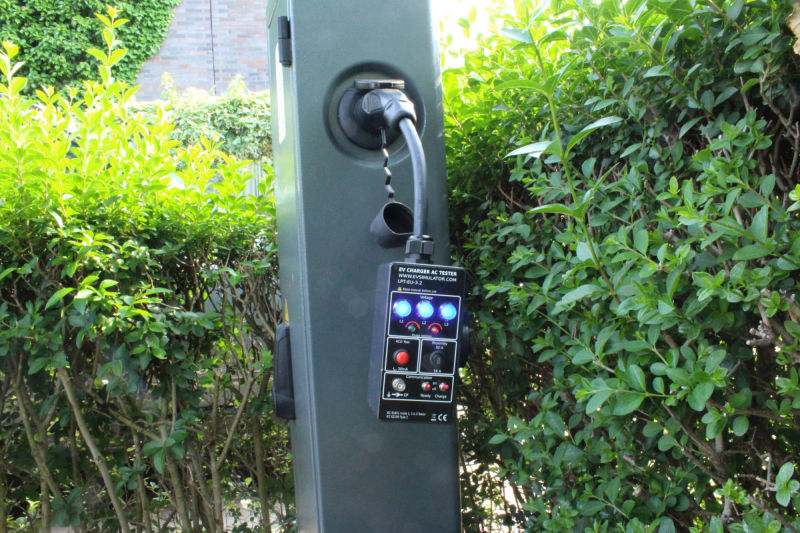 EVSE (Electric Vehicle Supply Equipment) tested by EV Simulator