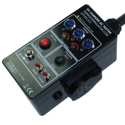 EVSE tester close-up