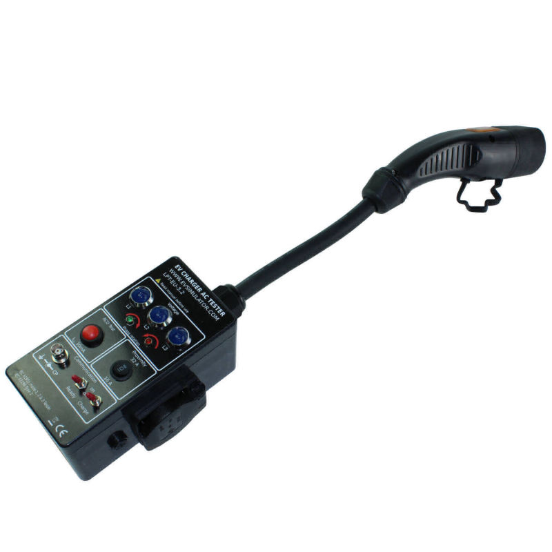 EVSE tester product foto on white background